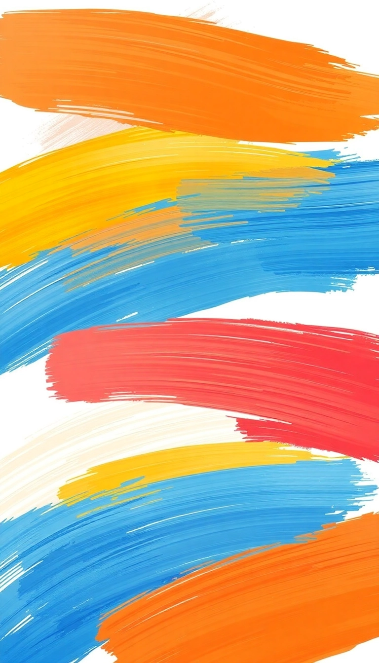 colorful brushstrokes